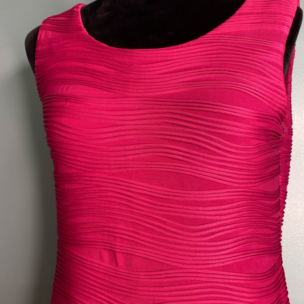 Pink knee length dress